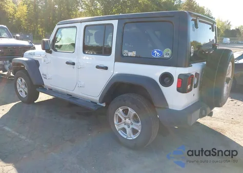 2018 Jeep Wrangler Unlimited Sport S 4X4 from USA, damaged, VIN 1C4HJXDG9JW296716